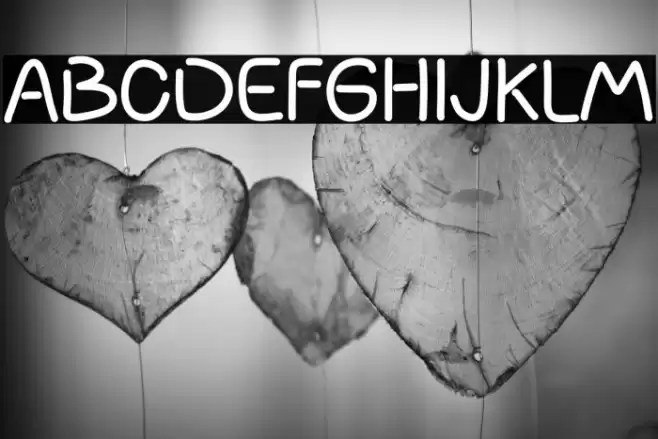 Beutiful Purple Caratteri examples