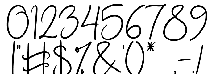 Beutroh Font OTHER CHARS