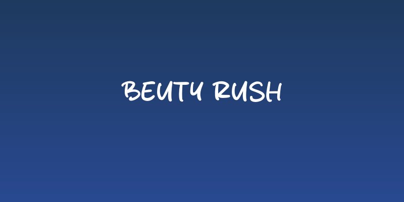 Beuty Rush Social Header