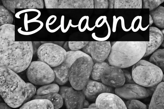 Bevagna Font examples