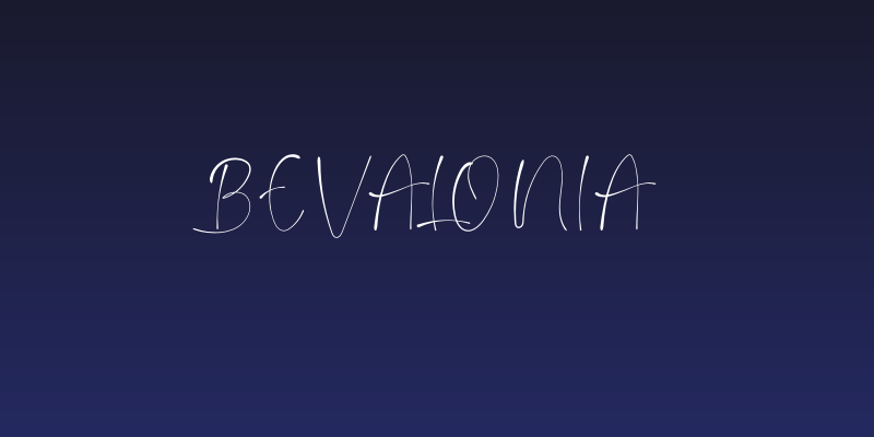 Bevalonia Social Header