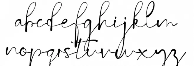 Bevalonia फ़ॉन्ट लोअरकेस