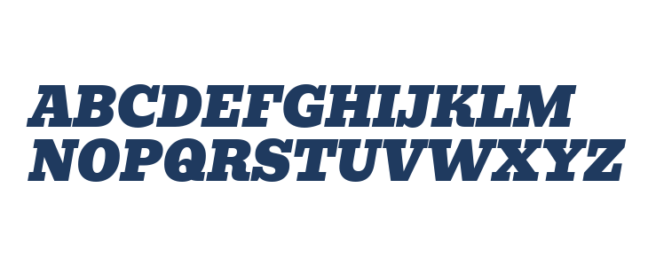 Bevan Italic Uppercase