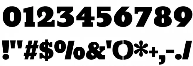 Bevan Regular Caratteri ALTRI CARATTERI