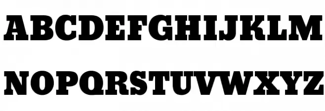 Bevan Schriftart Groß