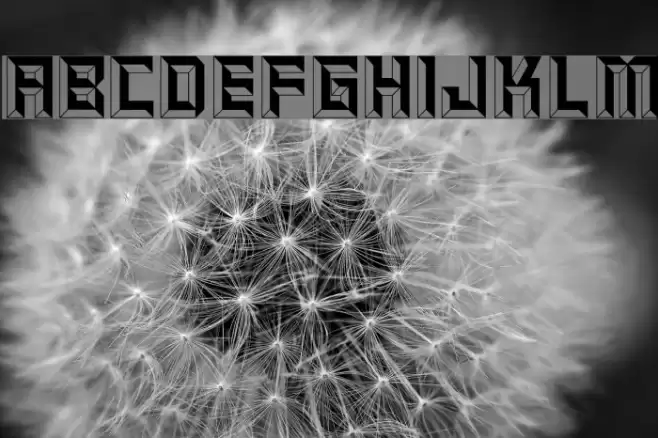 Beveled Font examples