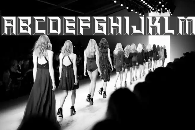 Beveled Font examples