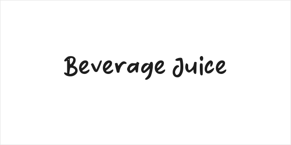 Beverage Juice Logo