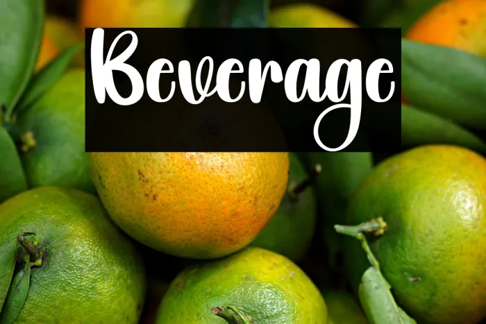 Beverage Example 1