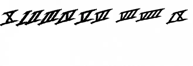 Beverly Hills Cop Font OTHER CHARS