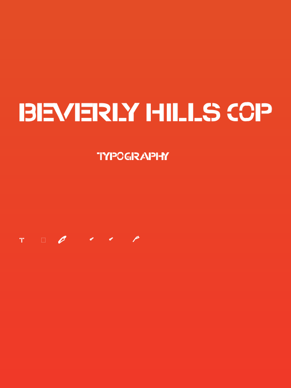 Beverly Hills Cop Poster