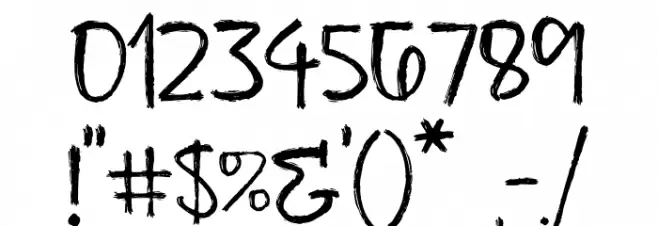 Beverly Switch Font OTHER CHARS