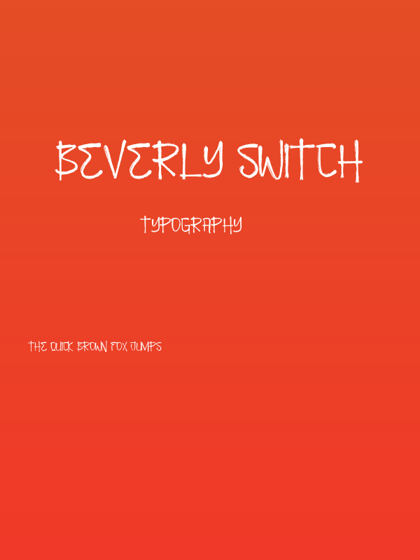 Beverly Switch Poster