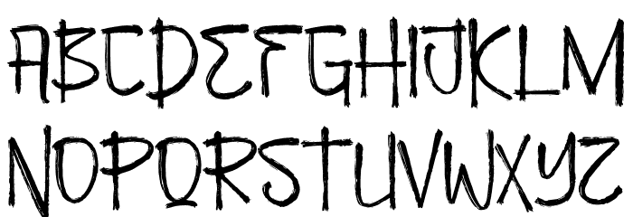 Beverly Switch Font LOWERCASE