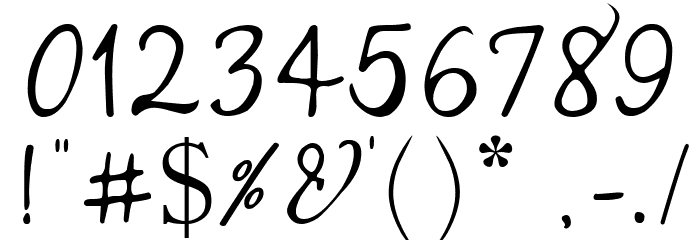 Beverly font Font OTHER CHARS