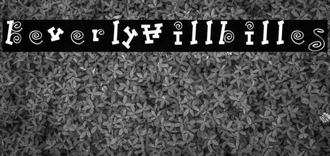 BeverlyHillbilles Fonte examples