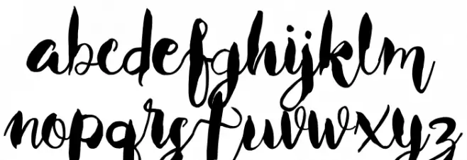 Beverly 字体 小写