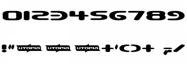 Beware Font OTHER CHARS