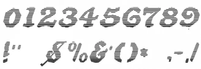 BewareTheNeighboors Shadow Font OTHER CHARS