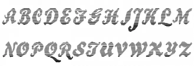 BewareTheNeighboors Shadow 字体 大写