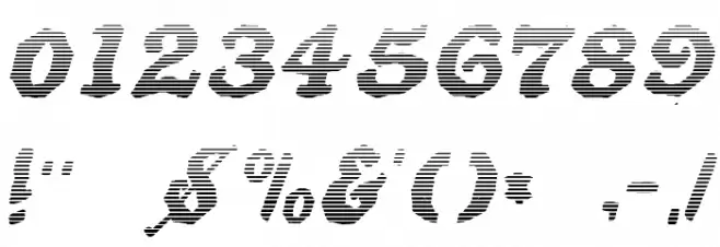 BewareTheNeighboorsShadow Font OTHER CHARS