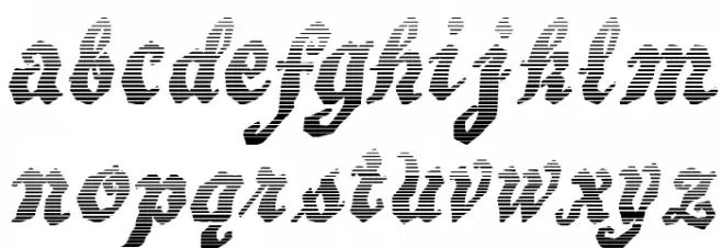 BewareTheNeighboorsShadow Caratteri MINUSCOLO