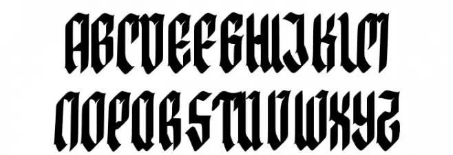 Bewear Regular Schriftart Groß