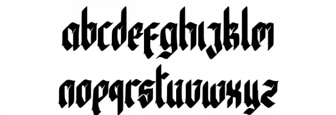 Bewear Regular Font LOWERCASE