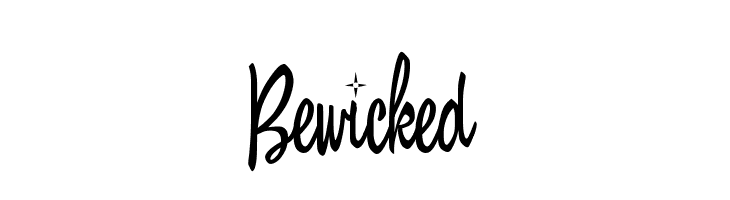 Bewicked  font caratteri gratis