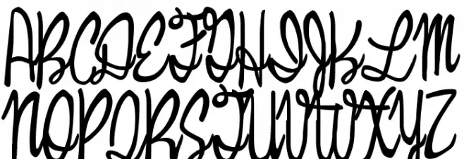 Bewicked Font UPPERCASE