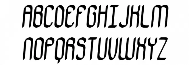 Bewilder BRK Шрифта ВЕРХНИЙ