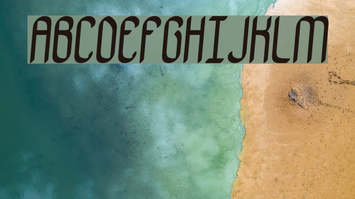 Bewilder BRK Font examples