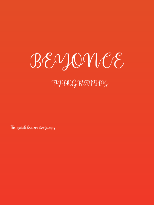 Beyonce Poster