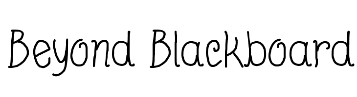 Beyond Blackboard  لخطوط تنزيل