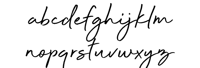 Beyond Infinity Font LOWERCASE