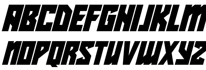 Beyond The Stars Italic Font LOWERCASE