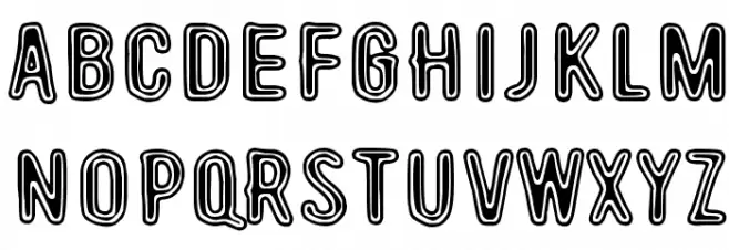 Beyond These Things Schriftart Groß