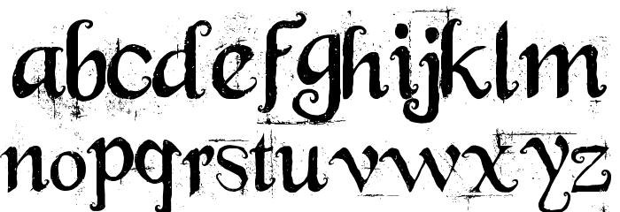 Beyond Wonderland Font LOWERCASE