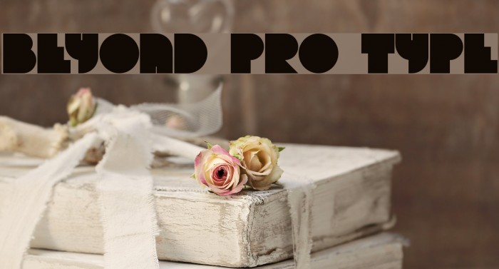 Beyond pro type Font examples