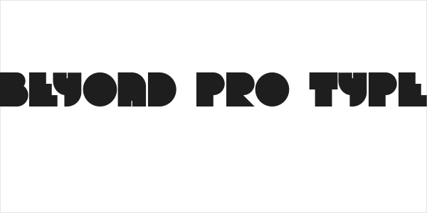 Beyond pro type Logo
