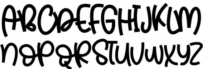 BeyondStarsRegular Шрифта ВЕРХНИЙ