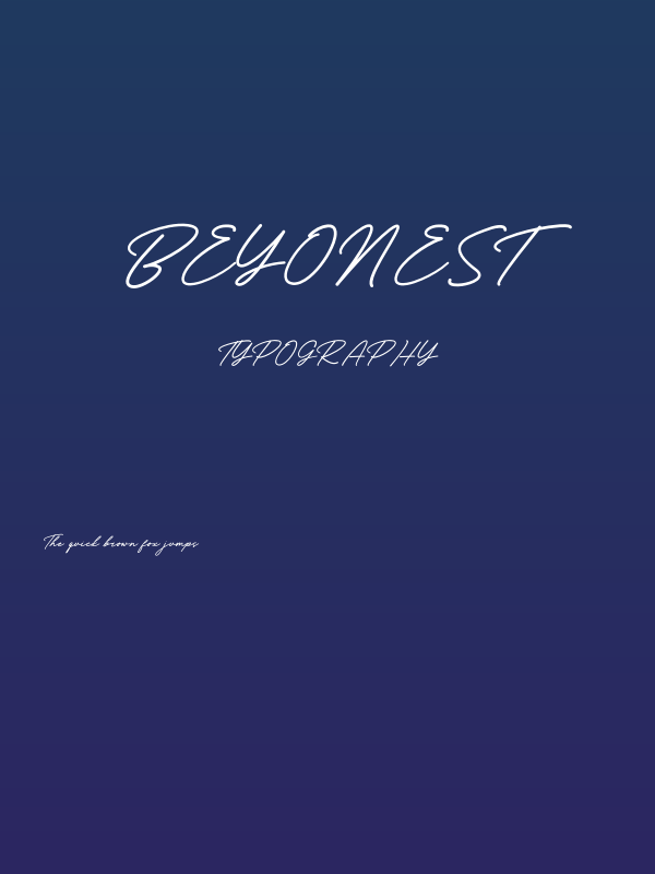 Beyonest Poster