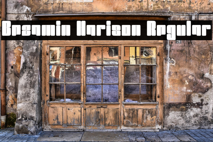 Bezamin Harison Regular Example 1