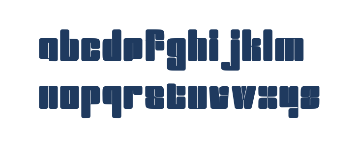 Bezamin Harison Regular Lowercase