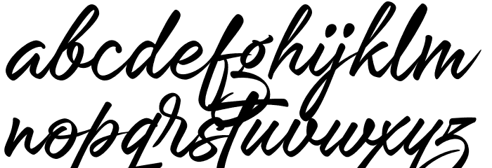 Bezar PERSONAL USE ONLY Font LOWERCASE