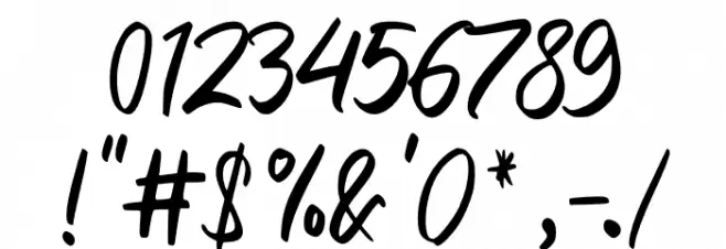 Bezitta Font OTHER CHARS