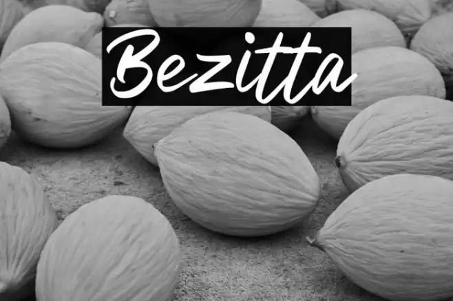 Bezitta Font examples