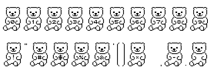 beaaaar Font OTHER CHARS
