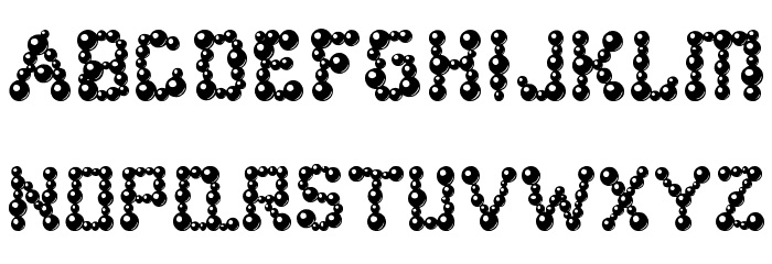 bear balling Font LOWERCASE