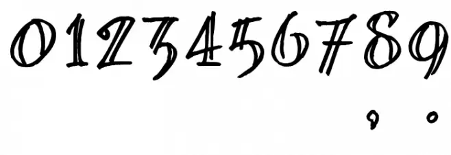 bearerFond Font OTHER CHARS